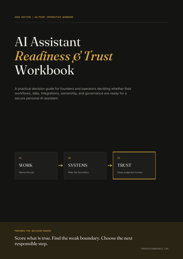 Cover of the AI Assistant Readiness and Trust Assessment